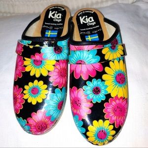 Kia clogs Sweden shoes 6-6.5
